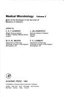 Medical microbiology. Vol.3, Role of the envelope in the survival of bacteria in infection