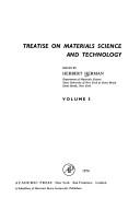 Treatise on materials science and technology