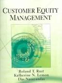 Cover of: Customer Equity Management