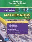 Cover of: Prentice Hall Mathematics: Course 2, All-in-one Student Workbook