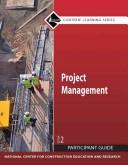 Cover of: Project Management Participant Guide, Perfect Bound (2nd Edition) by NCCER