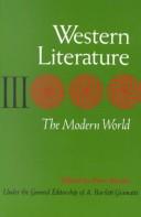 Cover of: Western Literature III by Peter Brooks