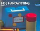 Cover of: HBJ Handwriting: Book 1