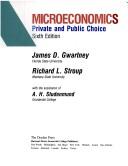 Microeconomics : private and public choice