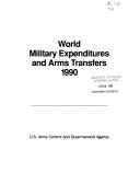 Cover of: World military expenditures and arms transfers.
