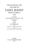 The journals and letters of Fanny Burney (Madame d'Arblay). Vol.5, West Humble and Paris, 1801-1803 : letters 423-549