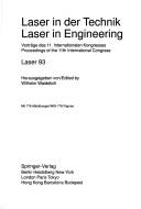 Cover of: Laser in Der Technik/Laser in Engineering