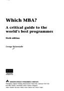 Which MBA?