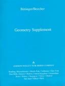 Cover of: Geometry Supplement