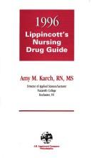 Cover of: 1996 Lippincott's Nursing Drug Guide by Amy M. Karch