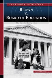 Cover of: Brown Vs. Board of Education: The Case for Integration (Snapshots in History) (Snapshots in History)
