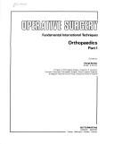 Operative surgery : fundamental international techniques