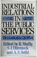 Industrial relations in the public services