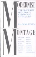 Cover of: Modernist Montage by P. Adams. Sitney