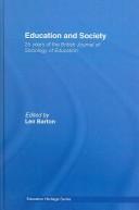 Education and society : 25 years of the British journal of sociology of education