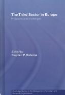 The Third Sector in Europe by Stephe Osborne