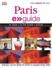 Cover of: E.guide: Paris (Eyewitness Travel Guides)