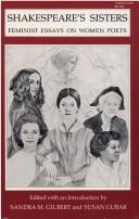 Cover of: Shakespeare's sisters by edited, with an introd. by Sandra M. Gilbert and Susan Gubar.
