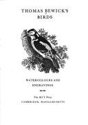 Cover of: Thomas Bewick's birds: watercolours and engravings.