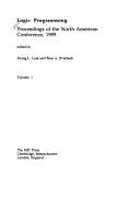 Logic programming : proceedings of the North American conference, 1989