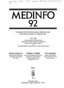 Medinfo 92 : proceedings of the Seventh World Congress on Medical Informatics, Geneva Palexpo, Switzerland, 6-10 September, 1992