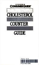 Cover of: Cholesterol Counter Guide by Consumer Guide editors