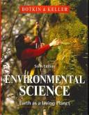 Cover of: Environmental Science: Earth As a Living Planet (Wiley Plus Products)