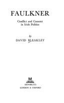 Faulkner : conflict and consent in Irish politics