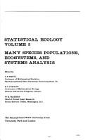 Statistical ecology