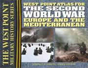 Cover of: Atlas for the Second World War: Europe and the Mediterranean (West Point Military History Series)