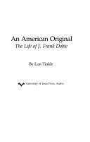 Cover of: An American Original by Lon Tinkle