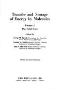 Transfer and storage of energy by molecules