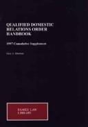 Cover of: Qualified Domestic Relations Orders Handbook: 1997 Cumulative Supplement (Family Law Library)
