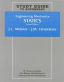 Cover of: Study Guide to Accompany Engineering Mechanics: Statics