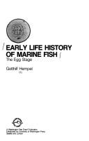 Early life history of marine fish : the egg stage