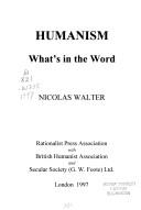 Humanism : what's in the word