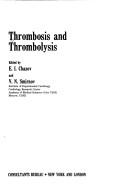 Thrombosis and thrombolysis