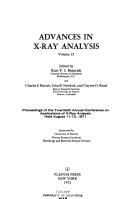 Cover of: Advances in X-Ray Analysis | K. Heinrich