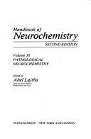 Handbook of neurochemistry