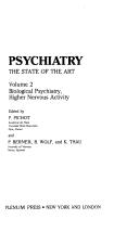 Cover of: Biological psychiatry, higher nervous activity