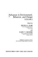 Advances in environment, behavior, and design