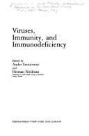 Viruses, immunity and immunodeficiency