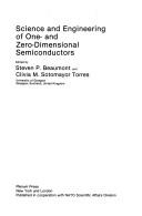 Science and engineering of one- and zero-dimensional semiconductors