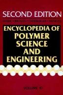 Cover of: Molecular Weight Determination to Pentadiene Ploymers, Volume 10, Encyclopedia of Polymer Science and Engineering, 2nd Edition