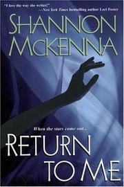 Cover of: Return to me