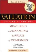 Cover of: Valuation: Measuring and Managing the Value of Companies (Wiley Finance)
