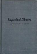 Cover of: Biographical Memoirs: V.45 (<i>Biographical Memoirs:</i> A Series)