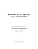 Cover of: Looking over the fence at networks: a neighbor's view of networking research