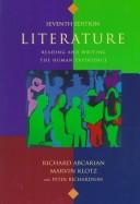 Cover of: Literature by Richard Abcarian, Marvin Klotz, Peter Richardson