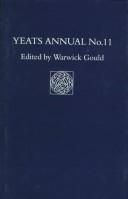 Cover of: Yeats Annual No. 11 (Yeats Annual)